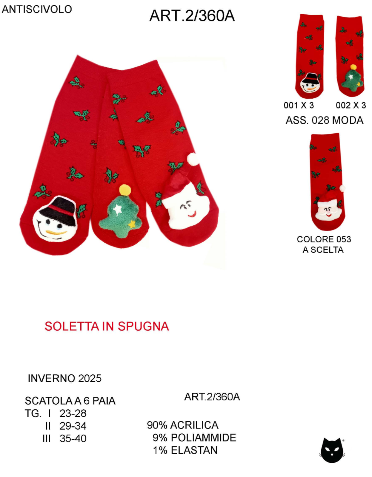 CHILDREN'S SOCK 2/360A ABS Tellini S.r.l. Wholesale Clothing