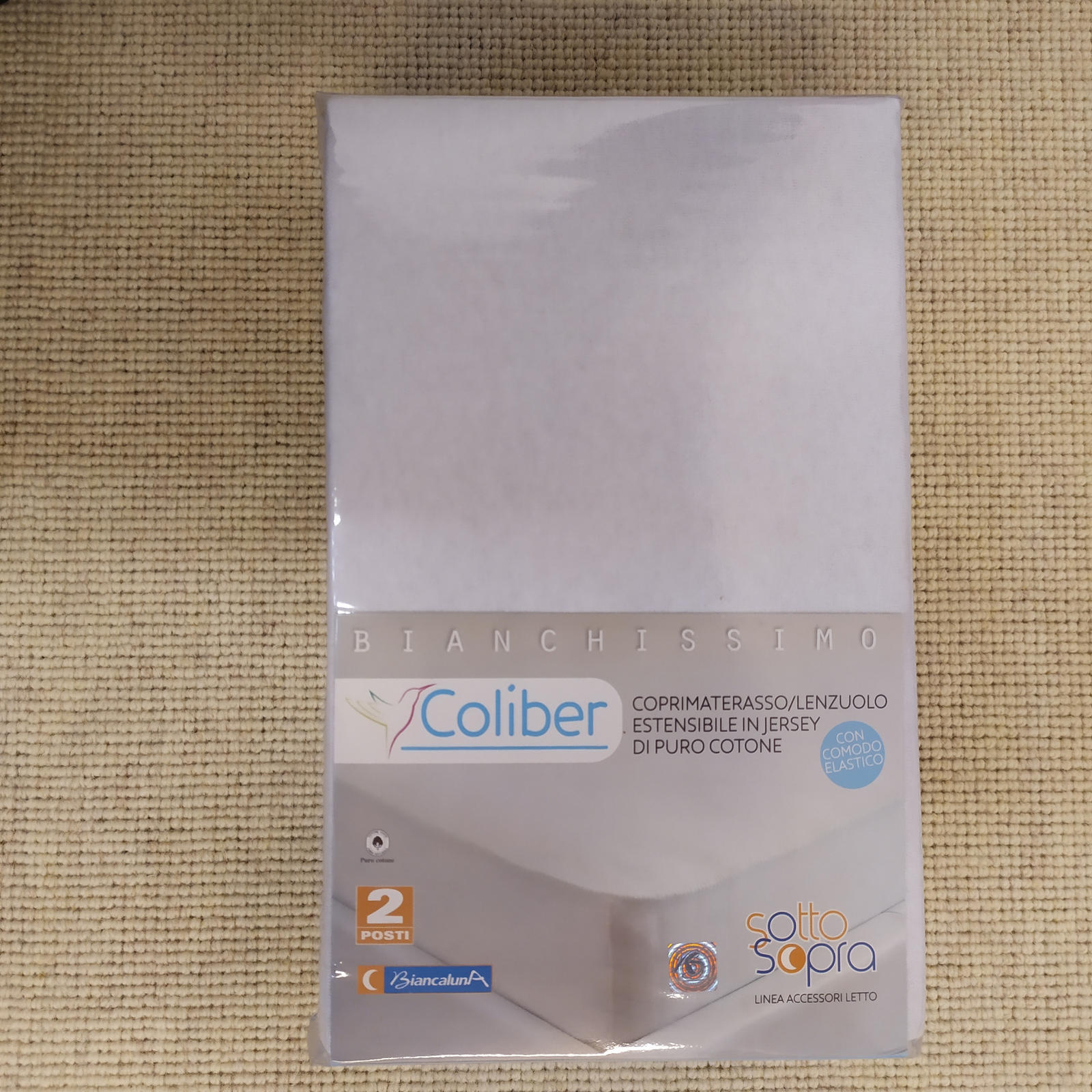 LENZUOLO COLIBER 2P ANGOLO 6504 Tellini S.r.l. Ingrosso Abbigliamento
