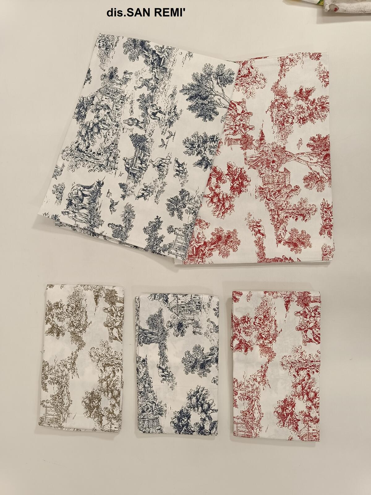 TABLECLOTH PRINT 12P 140X240 Tellini S.r.l. Wholesale Clothing