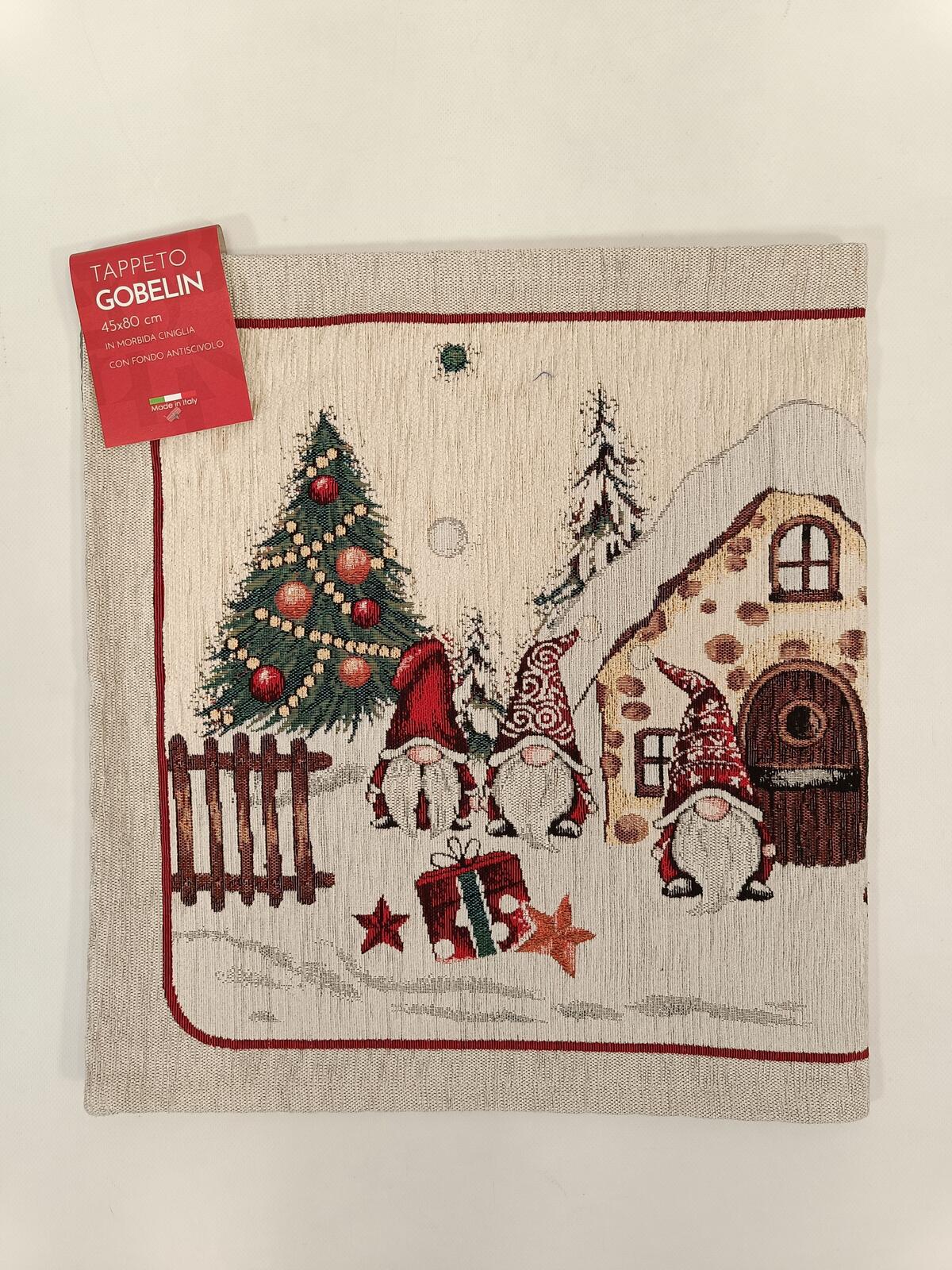 TAPPETO NATALE GASPAR 45X80 Tellini S.r.l. Ingrosso Abbigliamento