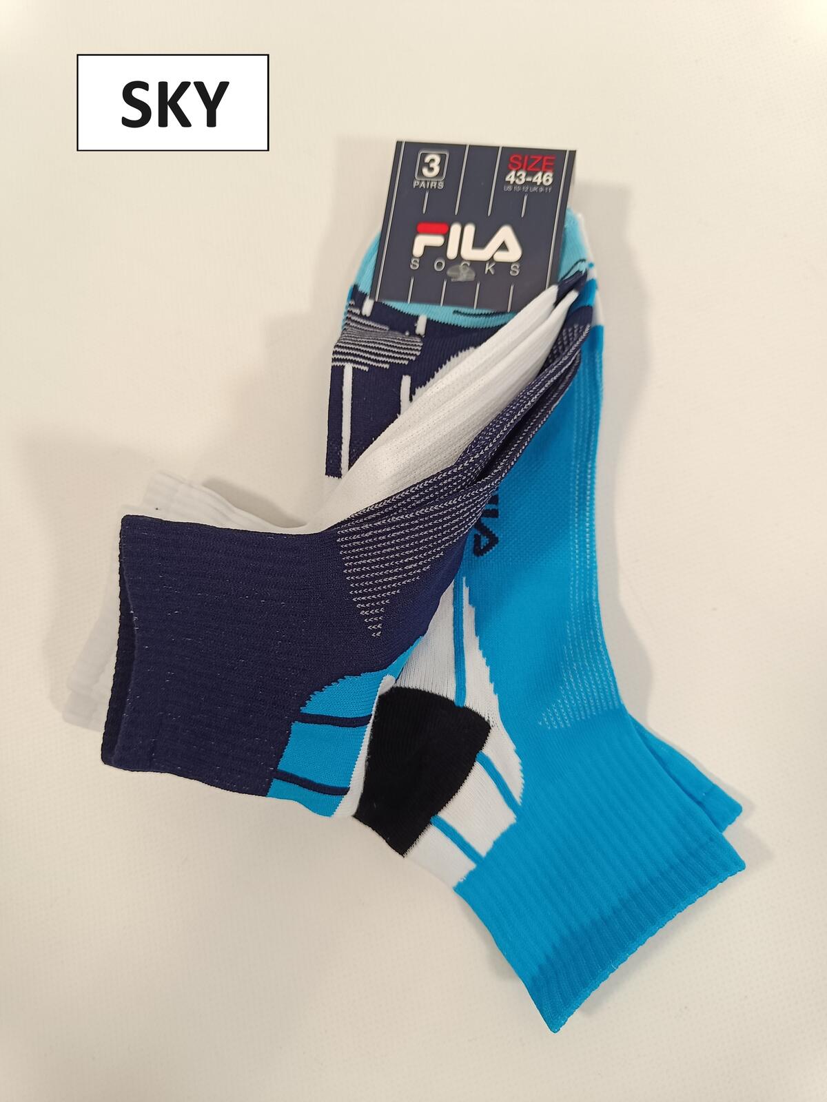 TRIO MEN'S SOCKS F1615 Tellini S.r.l. Wholesale Clothing