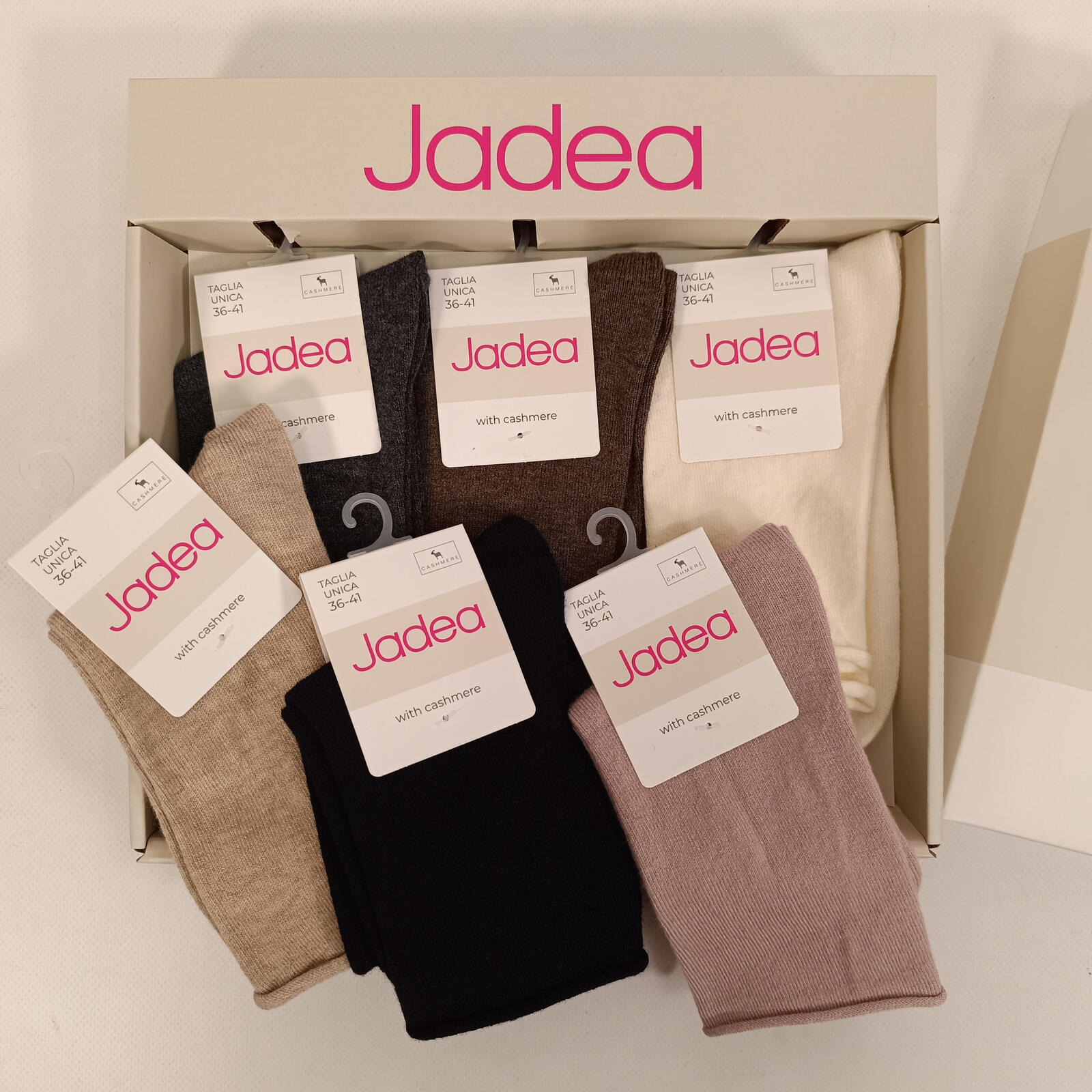 CALZINO CORTO DONNA JCB801 CASHMERE Tellini S.R.L. Velkoobchodní oblečení