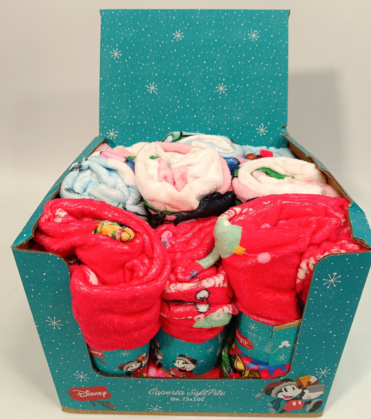 KUM268 CHRISTMAS BABY BLANKET Tellini S.r.l. Wholesale Clothing