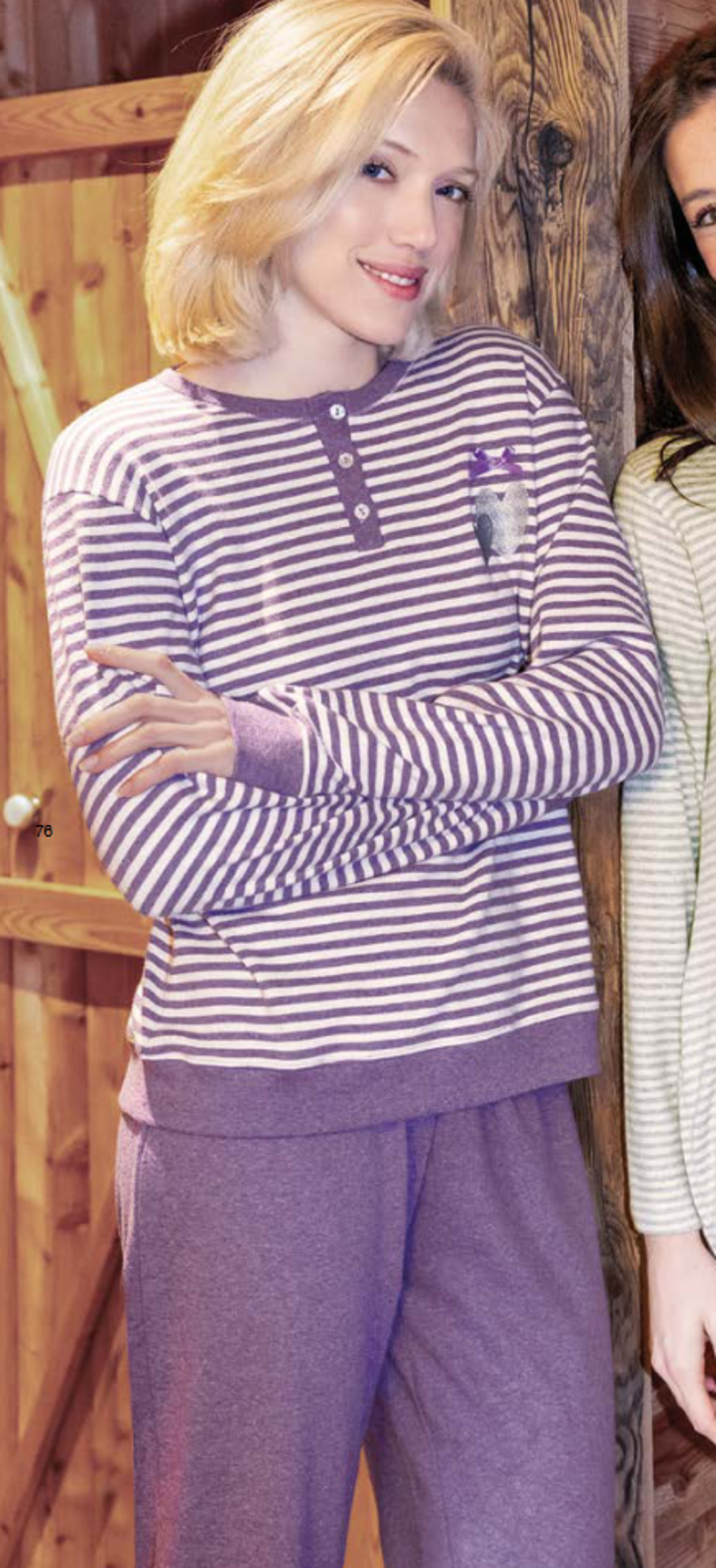 PIGIAMA SERAFINO DONNA M/L LO16 Tellini S.R.L. Velkoobchodní oblečení