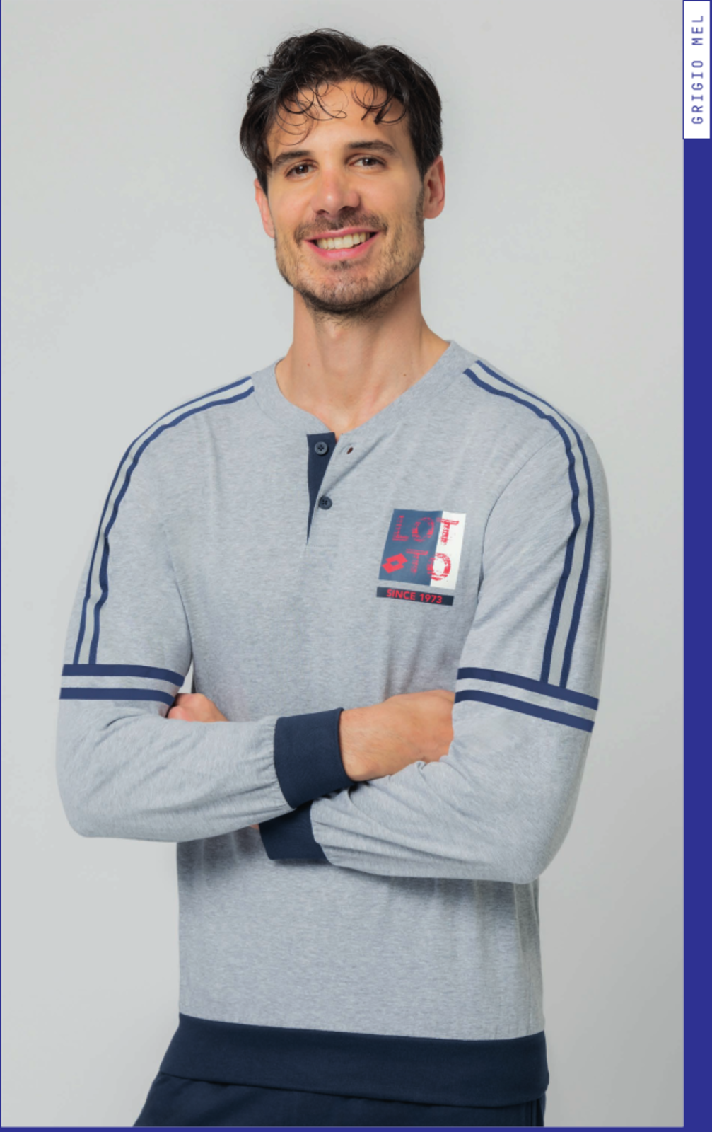 PÁNSKÉ PYŽAMO M/L LP1224 Tellini S.R.L. Velkoobchodní oblečení