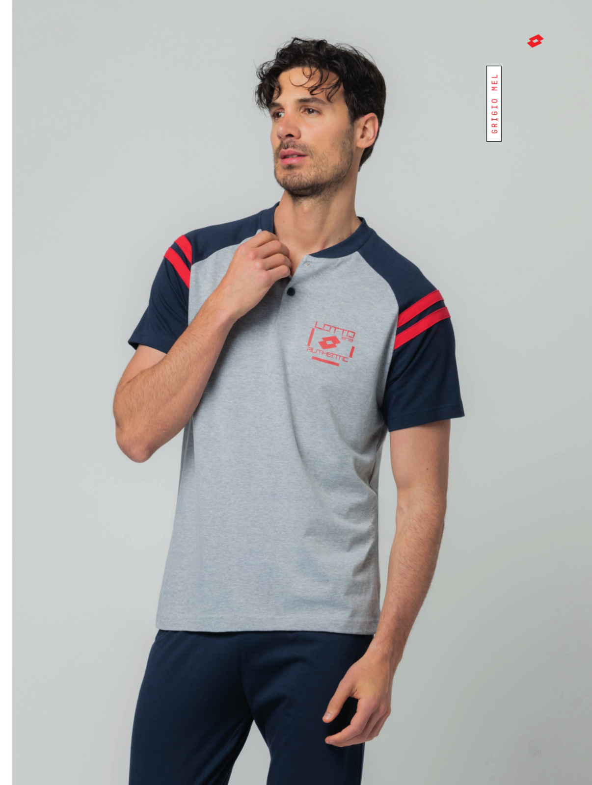 MEN'S PAJAMAS S/S LP1233 Tellini S.r.l. Wholesale Clothing