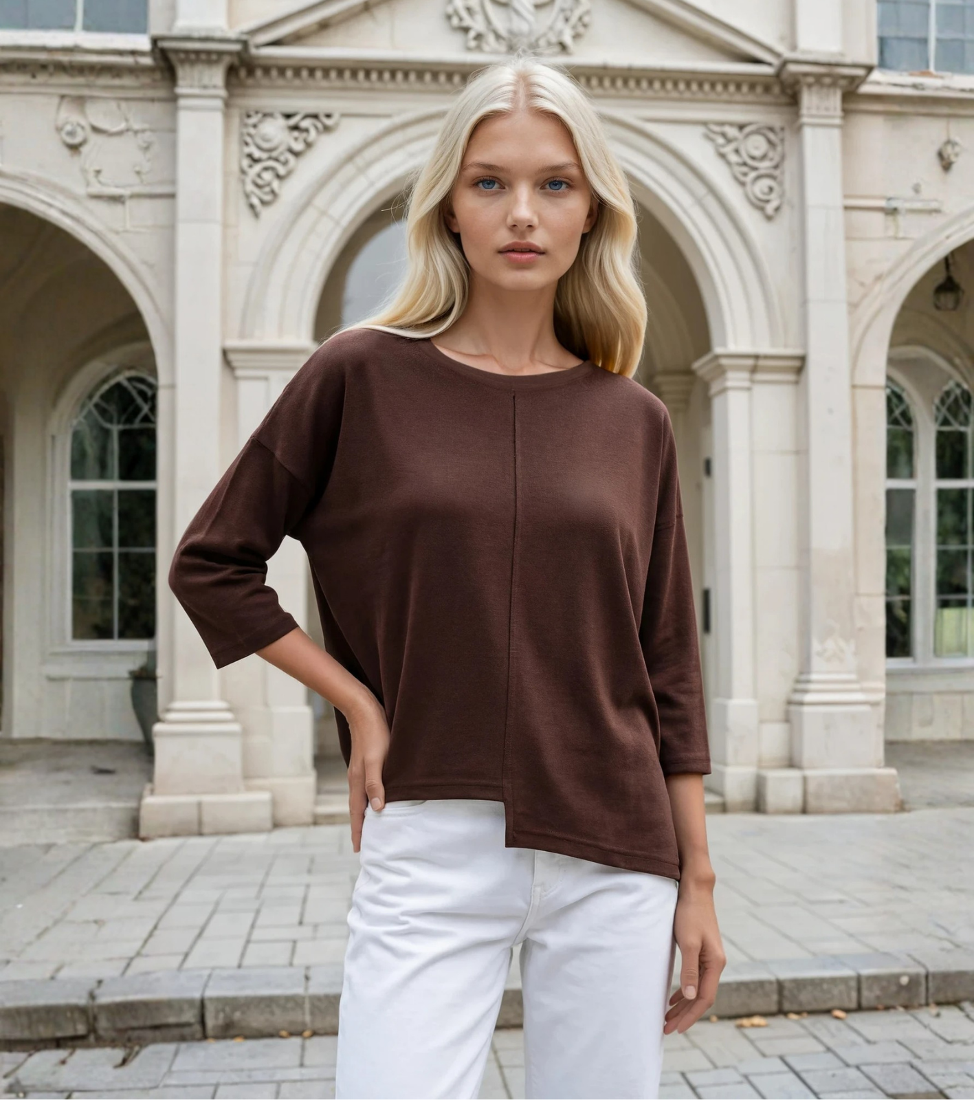 WOMEN'S SHIRT M/L P64029/FL Tellini S.r.l. Wholesale Clothing