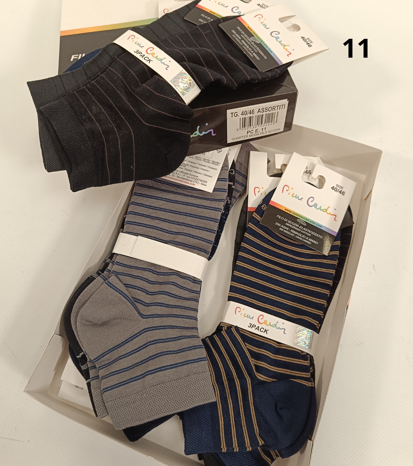 Pánské krátké ponožky PCQUARTER Tellini S.R.L. Velkoobchodní oblečení