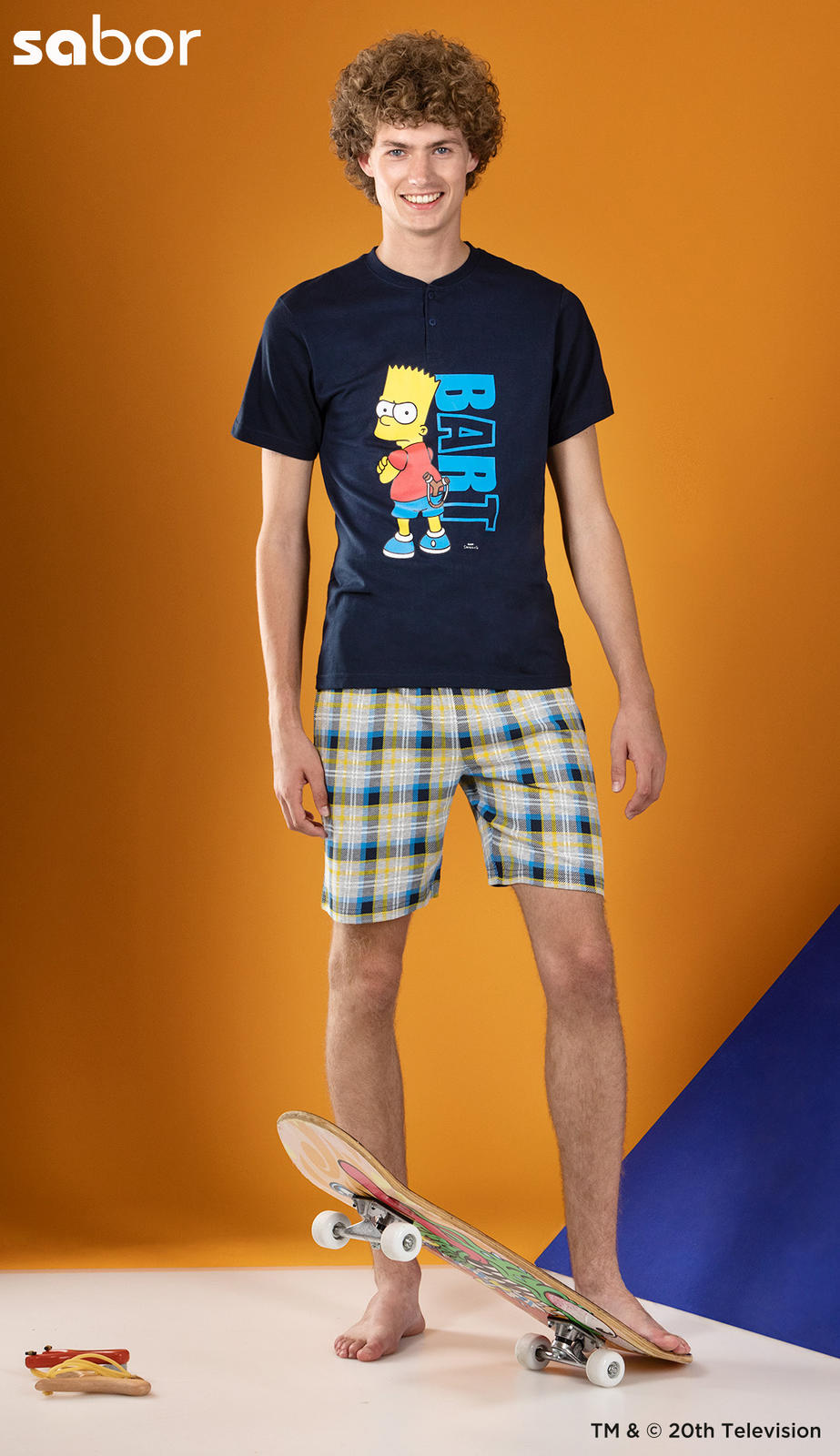 BOY'S PAJAMA M/M SIMG7821C Tellini S.r.l. Wholesale Clothing