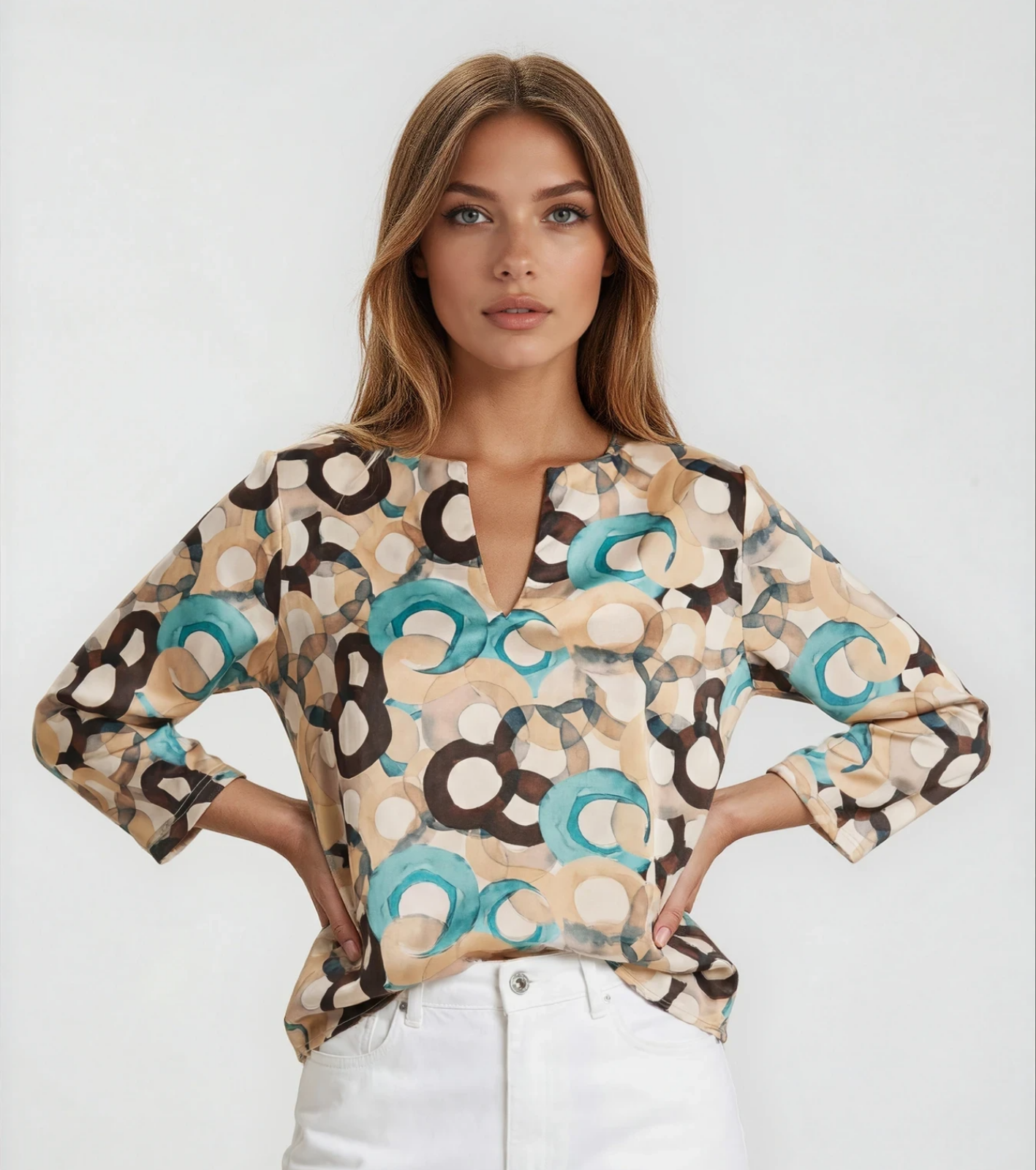 CAMICIA DONNA 3/4M D13 Tellini S.r.l. Wholesale Clothing