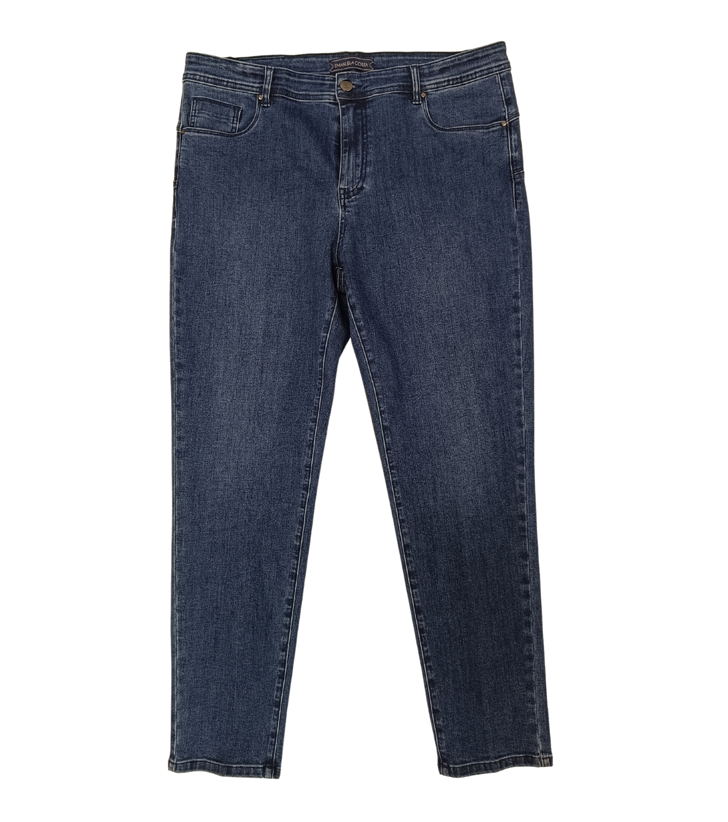 JEANS CAPRI CONFORMATO DONNA EC6813 Tellini S.R.L. Velkoobchodní oblečení