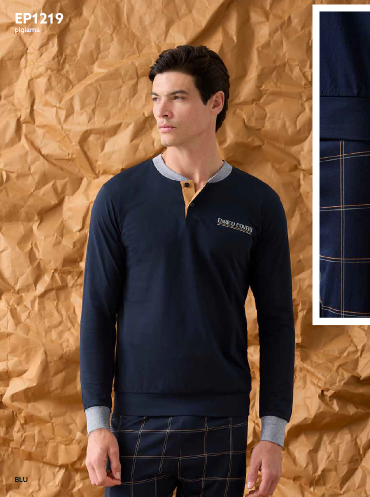 PIGIAMA UOMO M/L EP1219 Tellini S.R.L. Veleprodajna odjeća