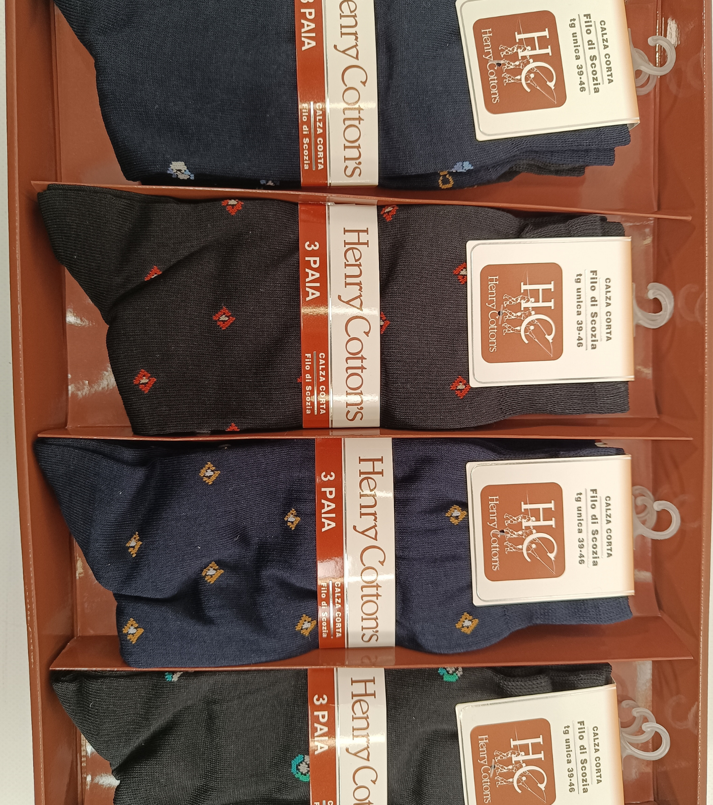 CALZINO CORTO UOMO HM320 Tellini S.R.L. Velkoobchodní oblečení