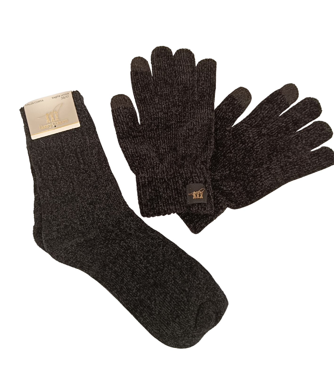SHORT SOCKS + GLOVES WOMEN HY130 Tellini S.r.l. Wholesale Clothing