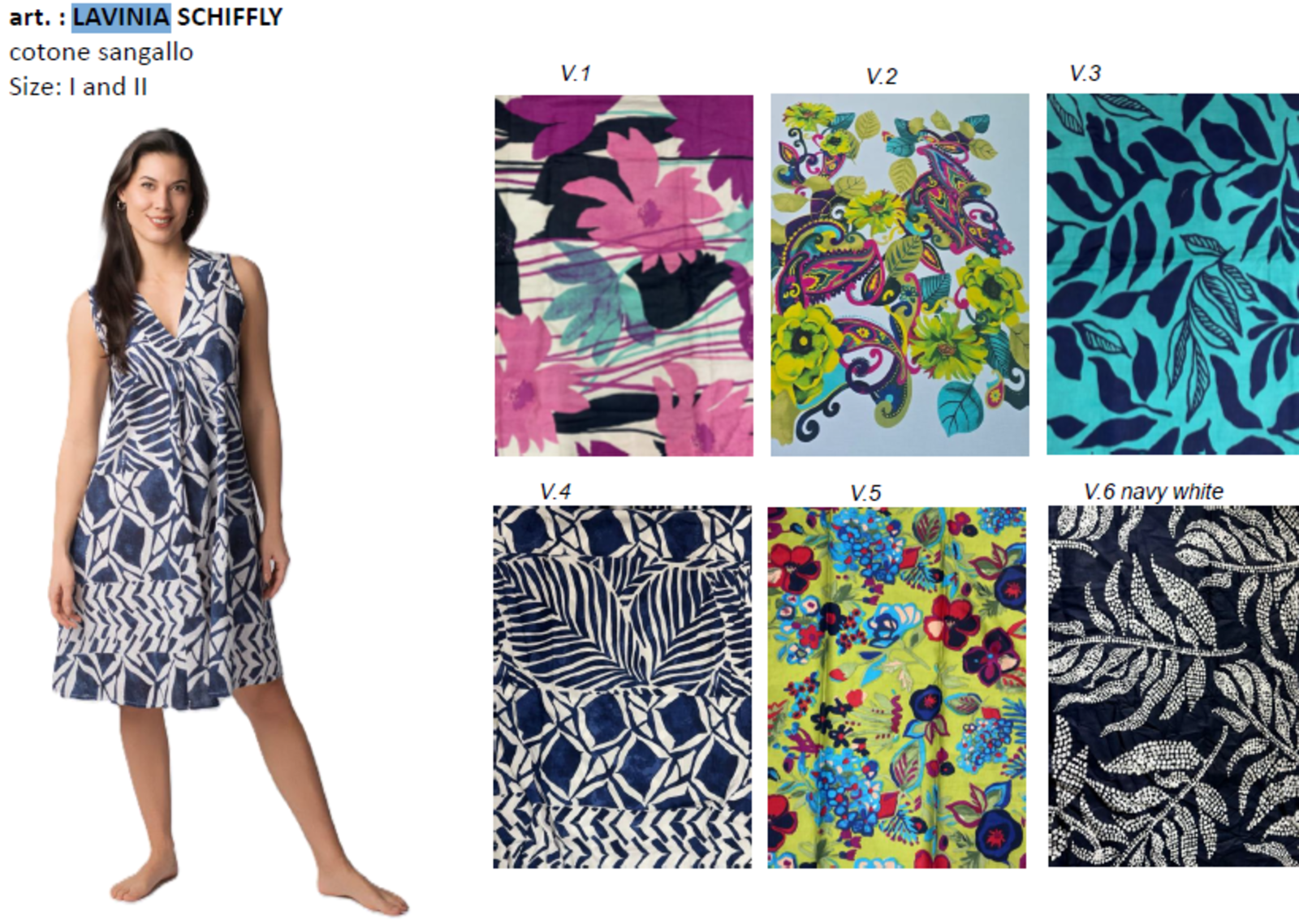 LAVINIA WOMEN'S DRESS S/L Tellini S.r.l. Wholesale Clothing