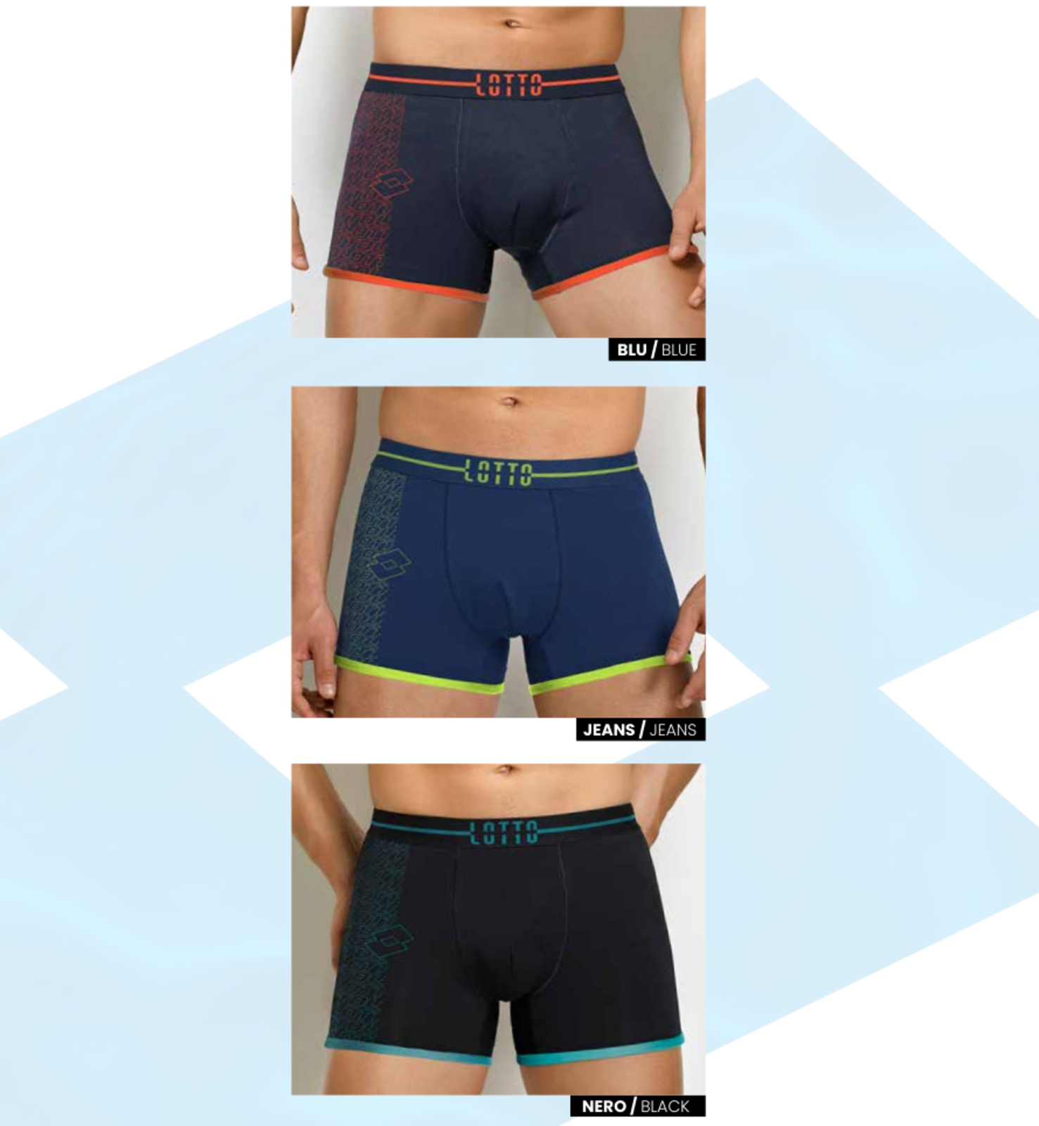 Green Fish - Boxer Brief Uomo In Cotone E Lycra, Morbidi E Traspiranti, Vestibilità Perfetta, Realizzati In Turchia (confezione Singola O Multipla)