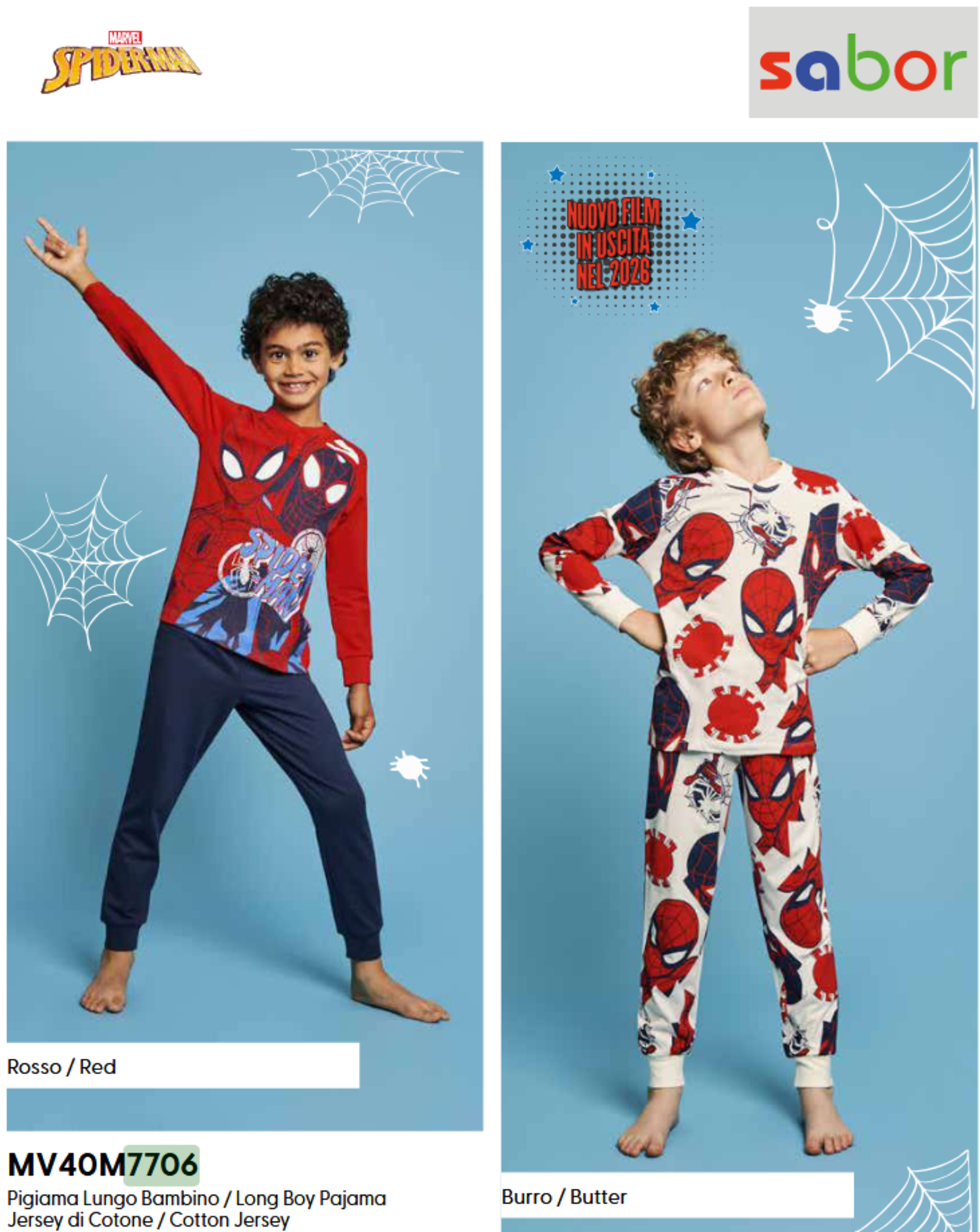 PIGIAMA BAMBINO M/L MV40M7706 Tellini S.r.l. Wholesale Clothing