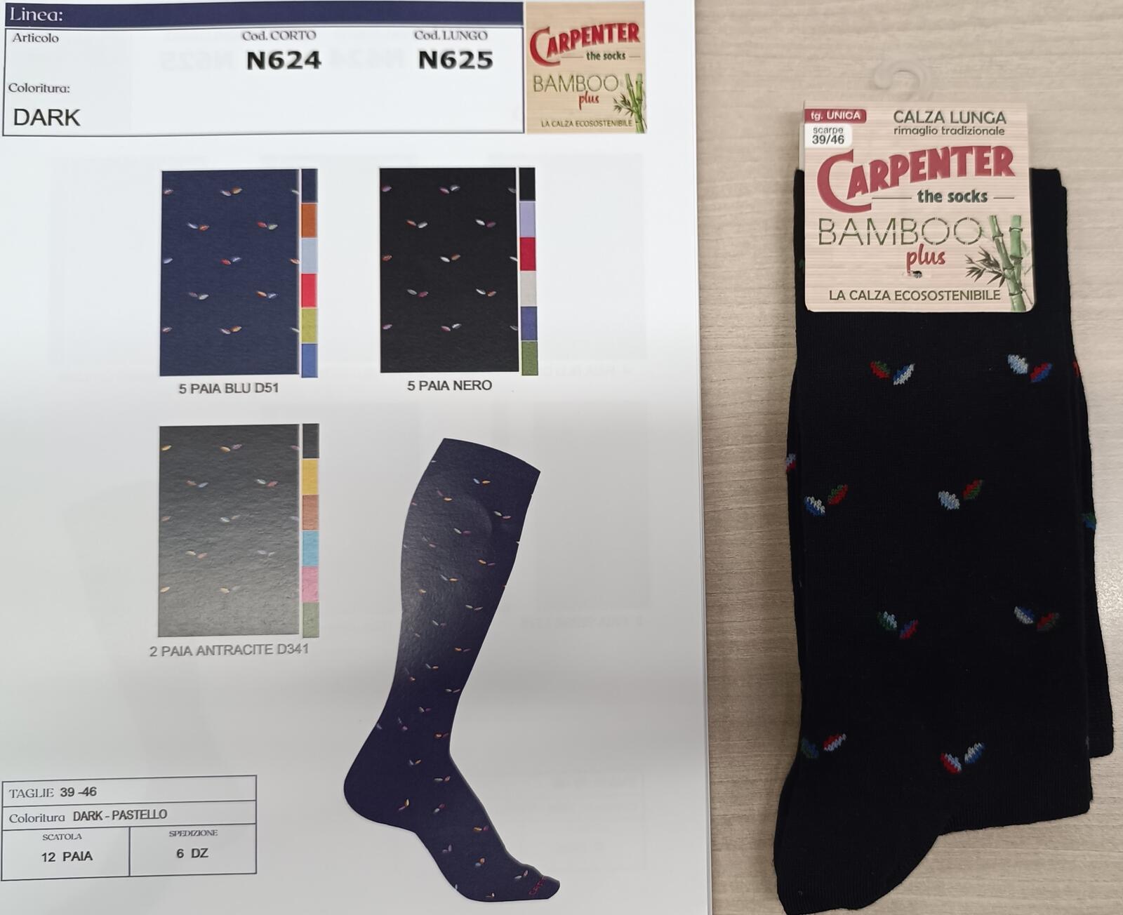 SHORT MAN SOCKS N624 Tellini S.r.l. Wholesale Clothing