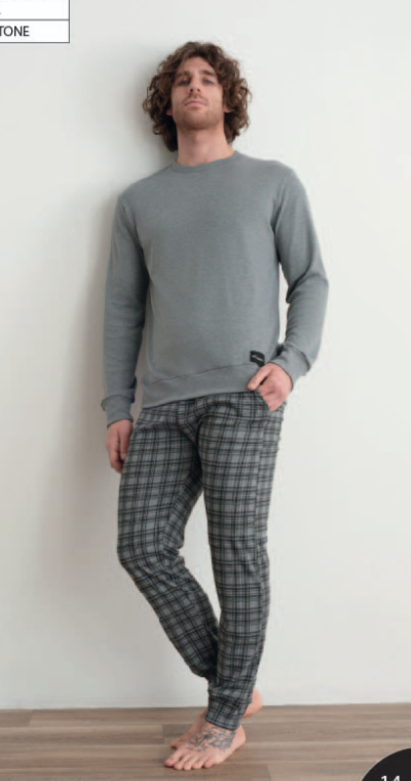 PIGIAMA UOMO M/L P1617 Tellini S.R.L. Velkoobchodní oblečení