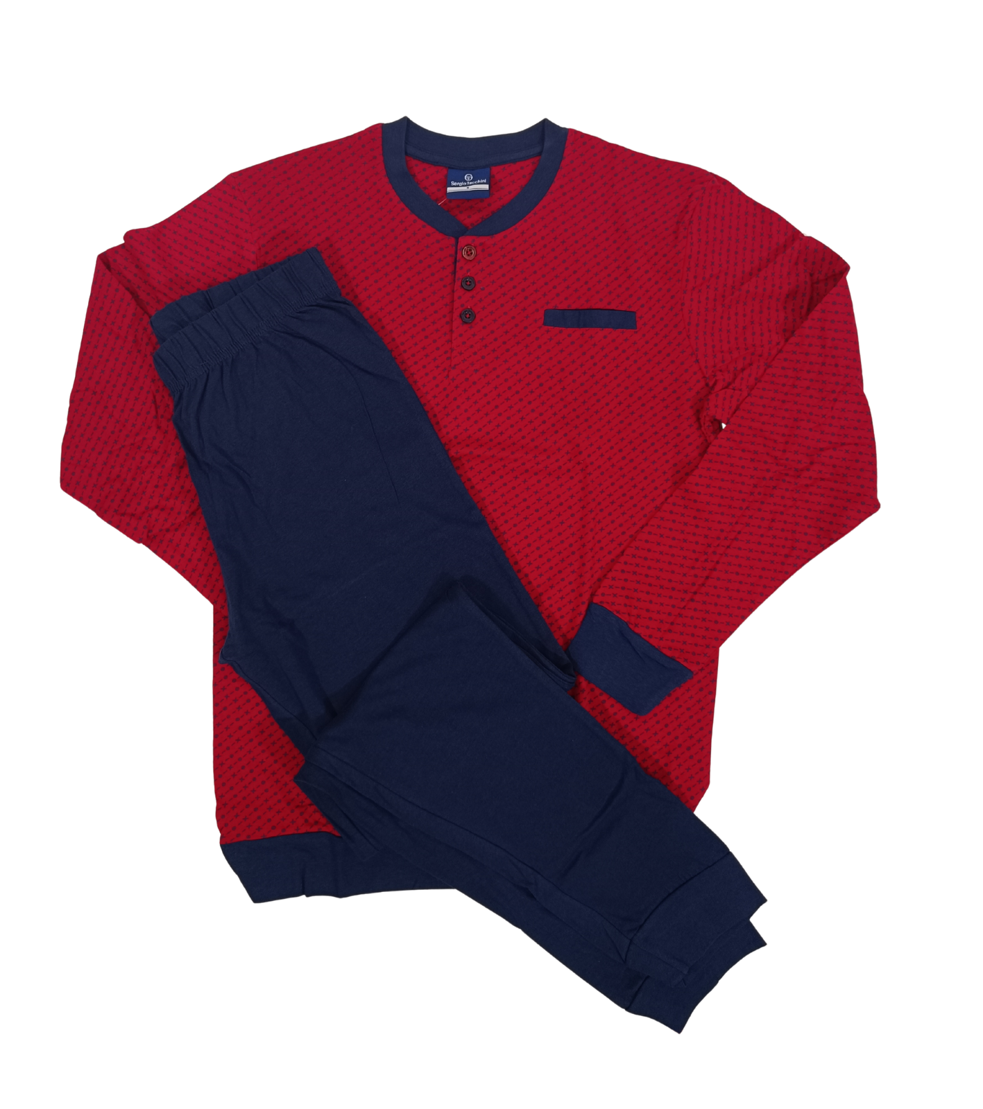 PIGIAMA UOMO M/L PGI35 A22/B22 Tellini S.r.l. Wholesale Clothing