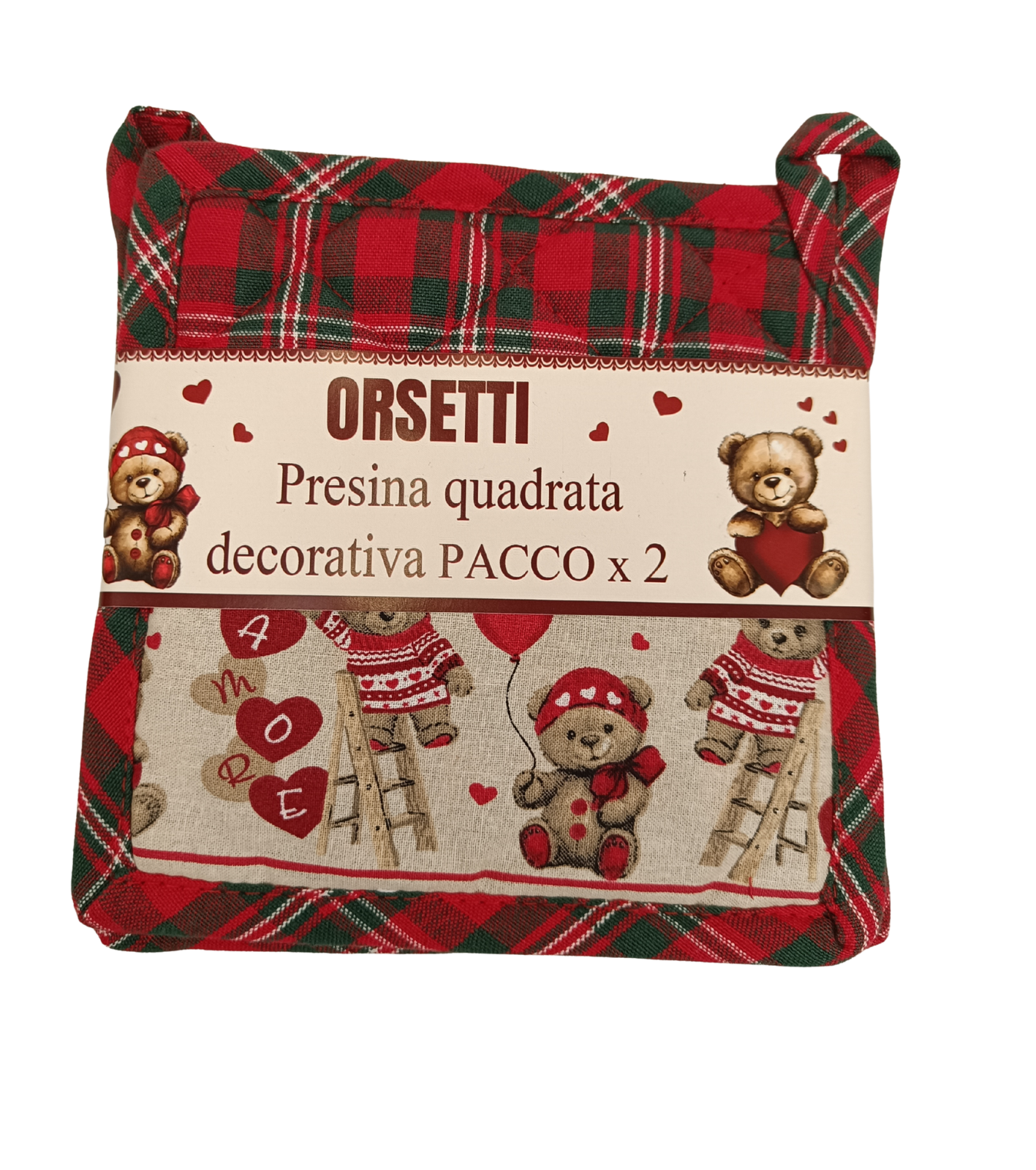 SET 2PZ PRESINE NATALE ORSETTI Tellini S.R.L. Veleprodajna odjeća