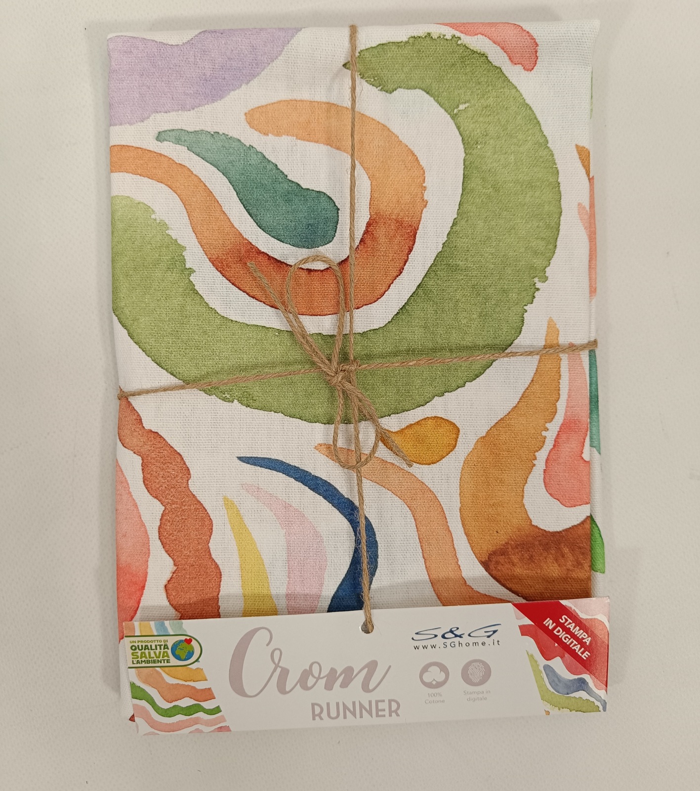 CENTROTAVOLA RUNNER CROM 45X140 Tellini S.r.l. Ingrosso Abbigliamento