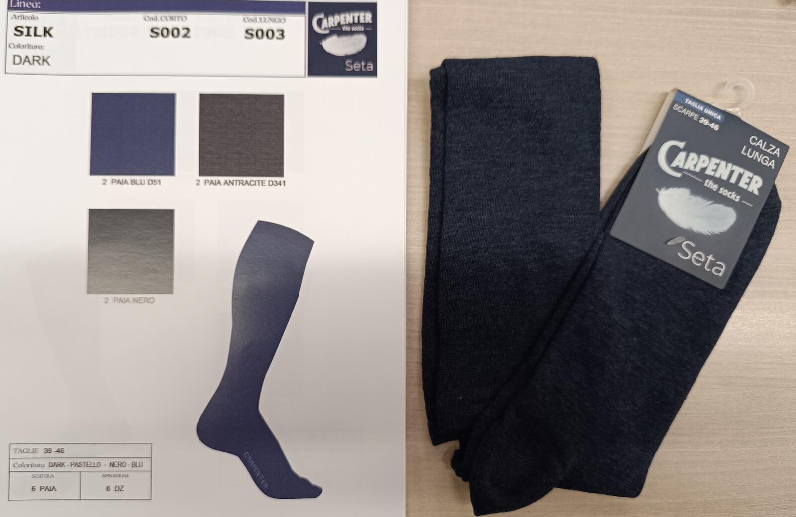 CALZINO LUNGO UOMO S003 Tellini S.R.L. Χονδρική ενδυμασία