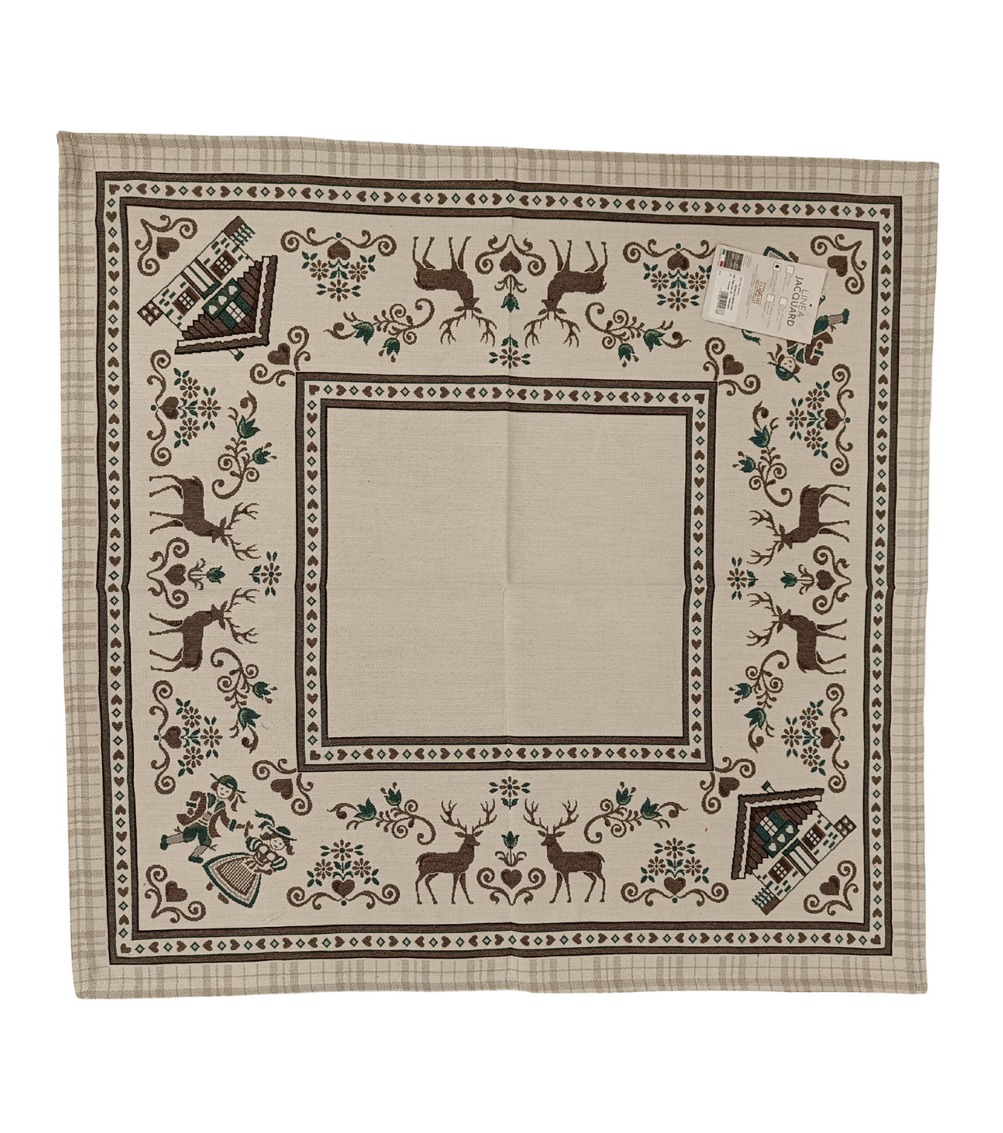 SADDLE CENTERPIECE 90X90 Tellini S.r.l. Wholesale Clothing