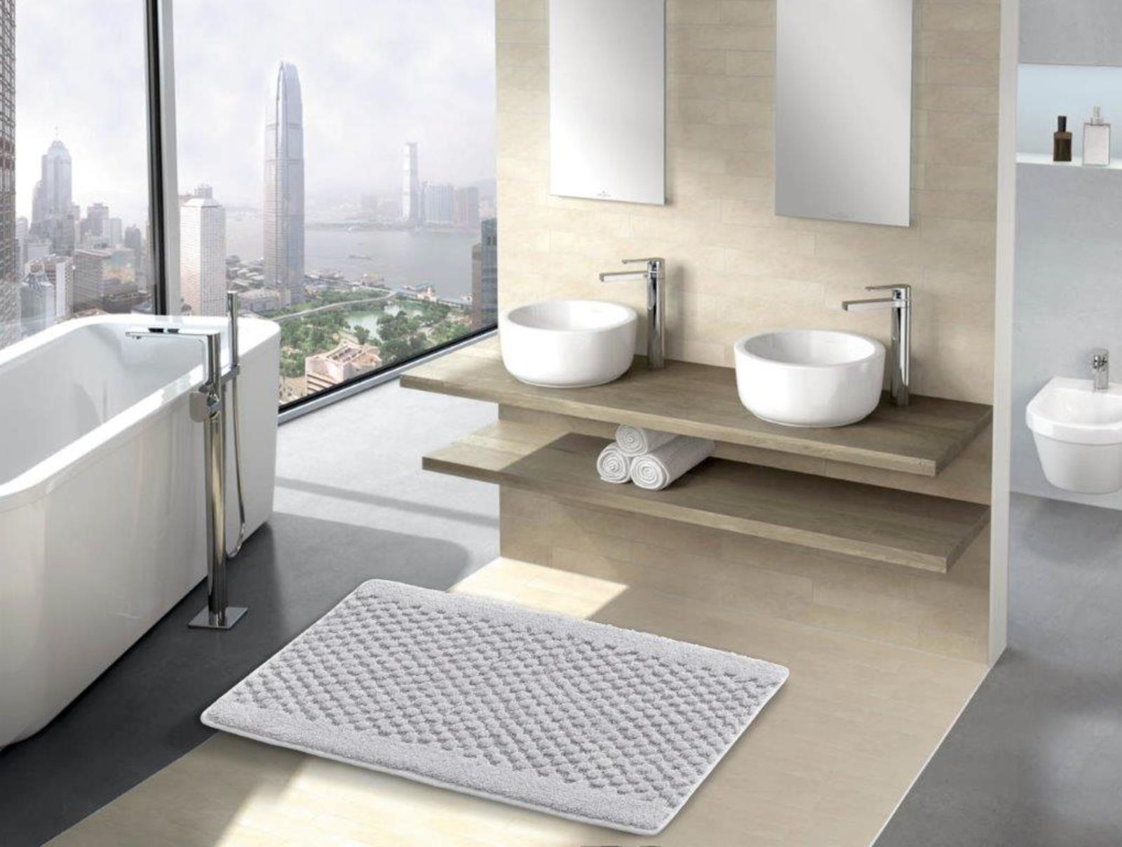 PARURE TAPPETO BAGNO SAVONA  3PEZZI Tellini S.r.l. Ingrosso Abbigliamento
