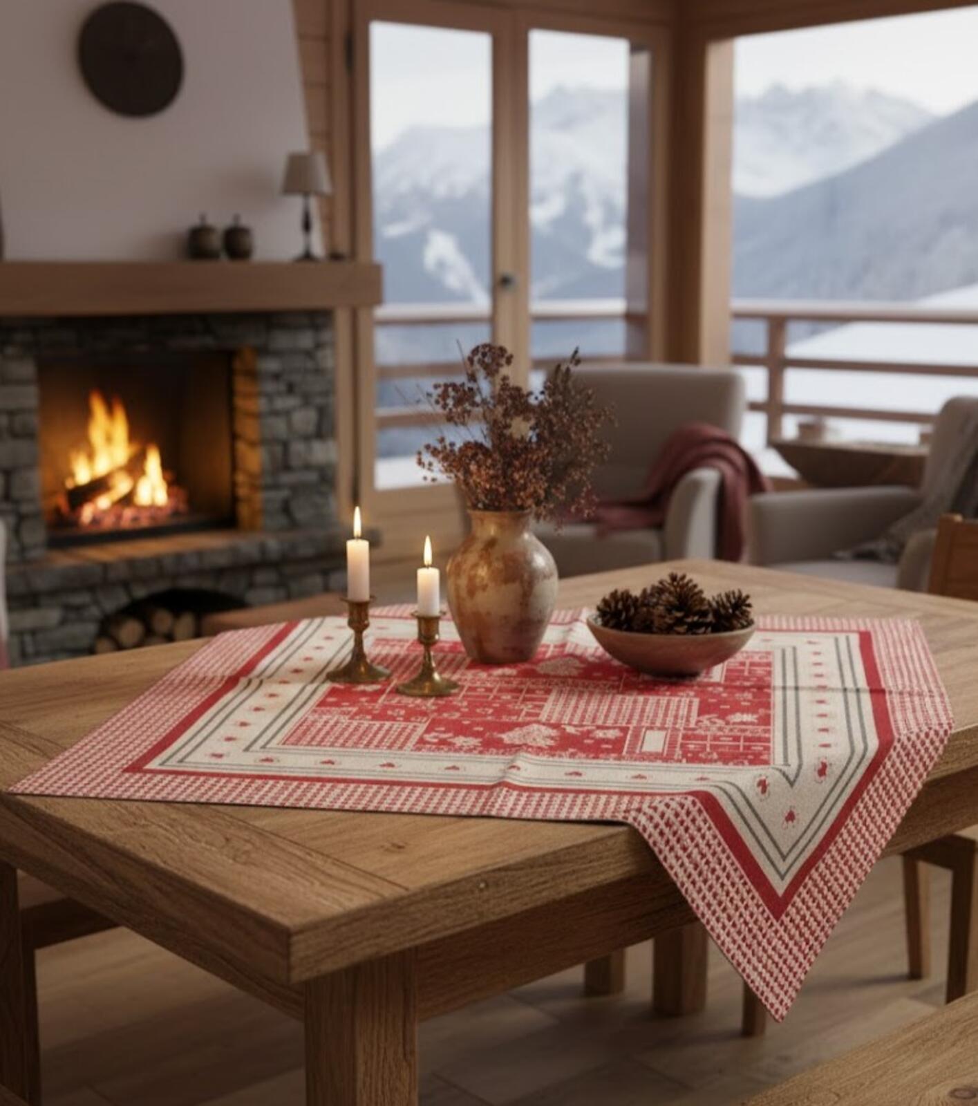 GRESSONEY CENTERPIECE 85X85 Tellini S.r.l. Wholesale Clothing