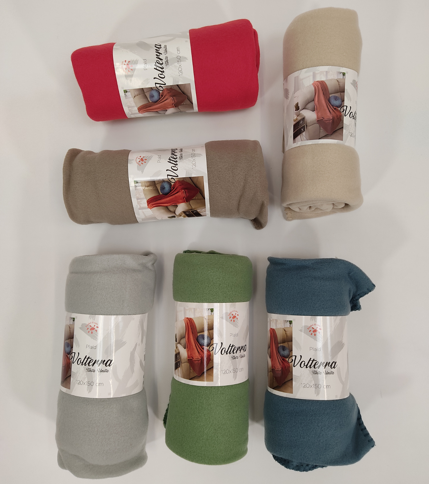 COPERTA VOLTERRA T.U. 140X190 Tellini S.r.l. Ingrosso Abbigliamento