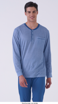 PIGIAMA SERAFINO UOMO M/L KE0240 Tellini S.R.L. Veleprodajna odjeća