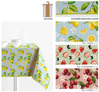 STAIN-RESISTANT TABLECLOTH 4P SPRITZ MERIGGIO 140X140 Tellini S.r.l. Wholesale Clothing