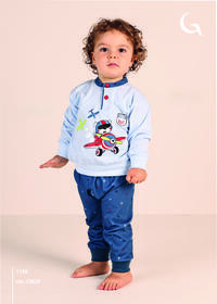 PIGIAMA NEONATO M/L 1105 Tellini S.R.L. Velkoobchodní oblečení