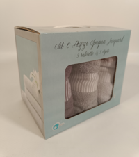 COORDINATO BAGNO ARROW 3+3 Tellini S.r.l. Ingrosso Abbigliamento