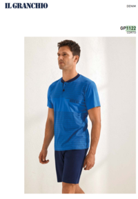 PIGIAMA UOMO M/M GP1122 Tellini S.r.l. Ingrosso Abbigliamento