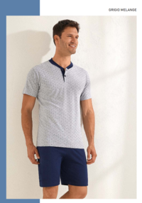 PIGIAMA CONFORMATO UOMO M/M GP1128C Tellini S.r.l. Ingrosso Abbigliamento
