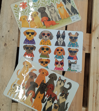 4-Piece Alvin Liberty Placemat Set 30x45 Tellini S.r.l. Wholesale Clothing