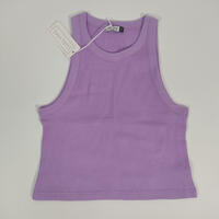 CANOTTA DONNA S/S 1206 CROP TOP Tellini S.r.l. Ingrosso Abbigliamento