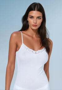 CAMICIOLA DONNA S/S 123 PIZZO Tellini S.r.l. Ingrosso Abbigliamento
