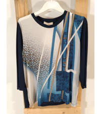 MAGLIA CONFORMATA DONNA M/L 13466C Tellini S.r.l. Ingrosso Abbigliamento