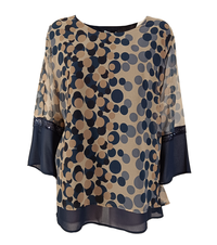 WOMEN'S SHAPED SWEATER 3/4M 13/2697 Tellini S.r.l. Wholesale Clothing