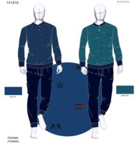 PIGIAMA SERAFINO UOMO M/L 141816 Tellini S.r.l. Ingrosso Abbigliamento