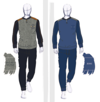 PIGIAMA SERAFINO UOMO M/L 141900 Tellini S.r.l. Ingrosso Abbigliamento