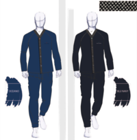 PIGIAMA APERTO UOMO M/L 141919 Tellini S.r.l. Ingrosso Abbigliamento