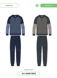 MEN'S PAJAMAS M/L 24UI15013 Tellini S.r.l. Wholesale Clothing