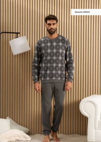 PIGIAMA SERAFINO UOMO M/L 25U15028 Tellini S.R.L. Veleprodajna odjeća