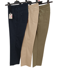 WOMEN'S CAPRI TROUSERS 136604 Tellini S.r.l. Wholesale Clothing
