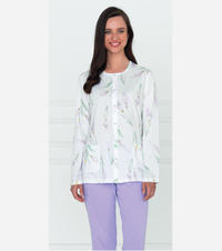PIGIAMA APERTO DONNA M/L LP174666 Tellini S.r.l. Ingrosso Abbigliamento
