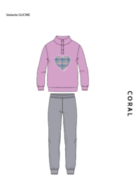 PIGIAMA SERAFINO DONNA M/L 25D23007 Tellini S.R.L. Velkoobchodní oblečení